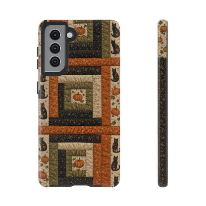Halloween Quilt Tough Case
