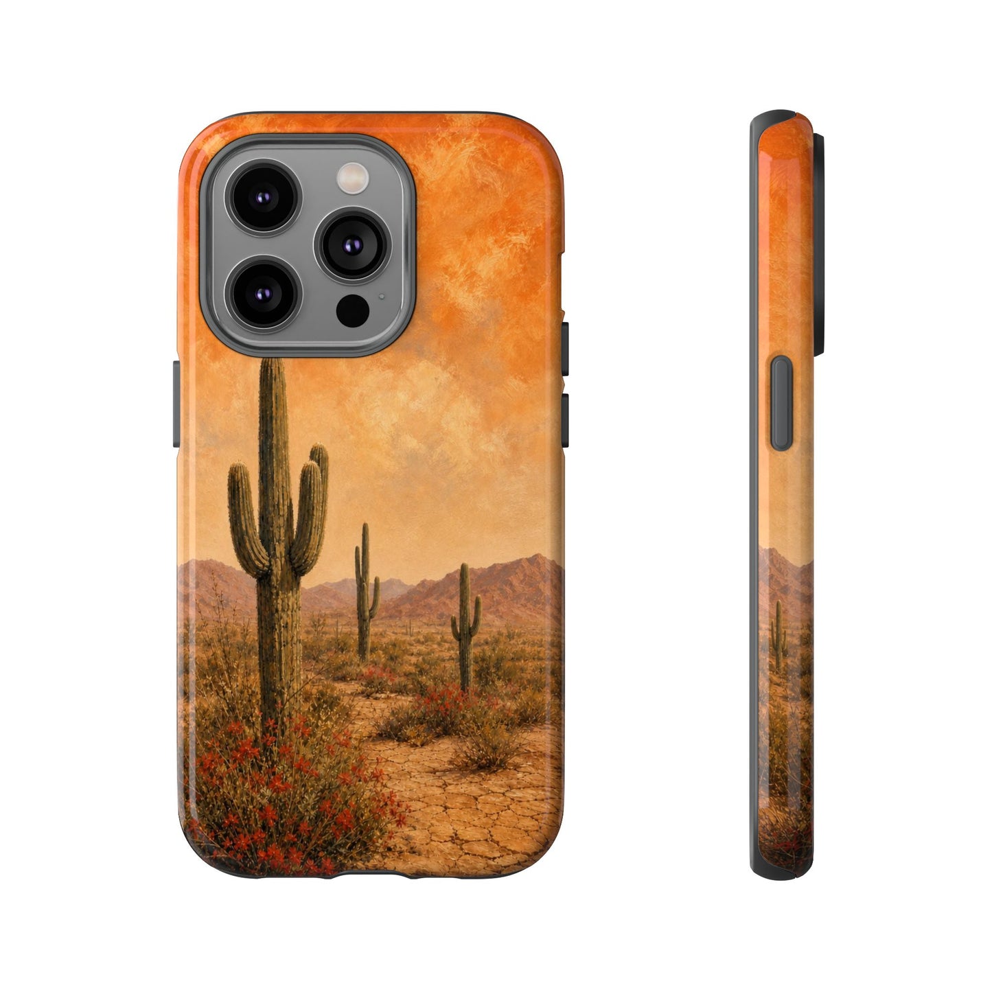 Sunset Cacti Tough Case