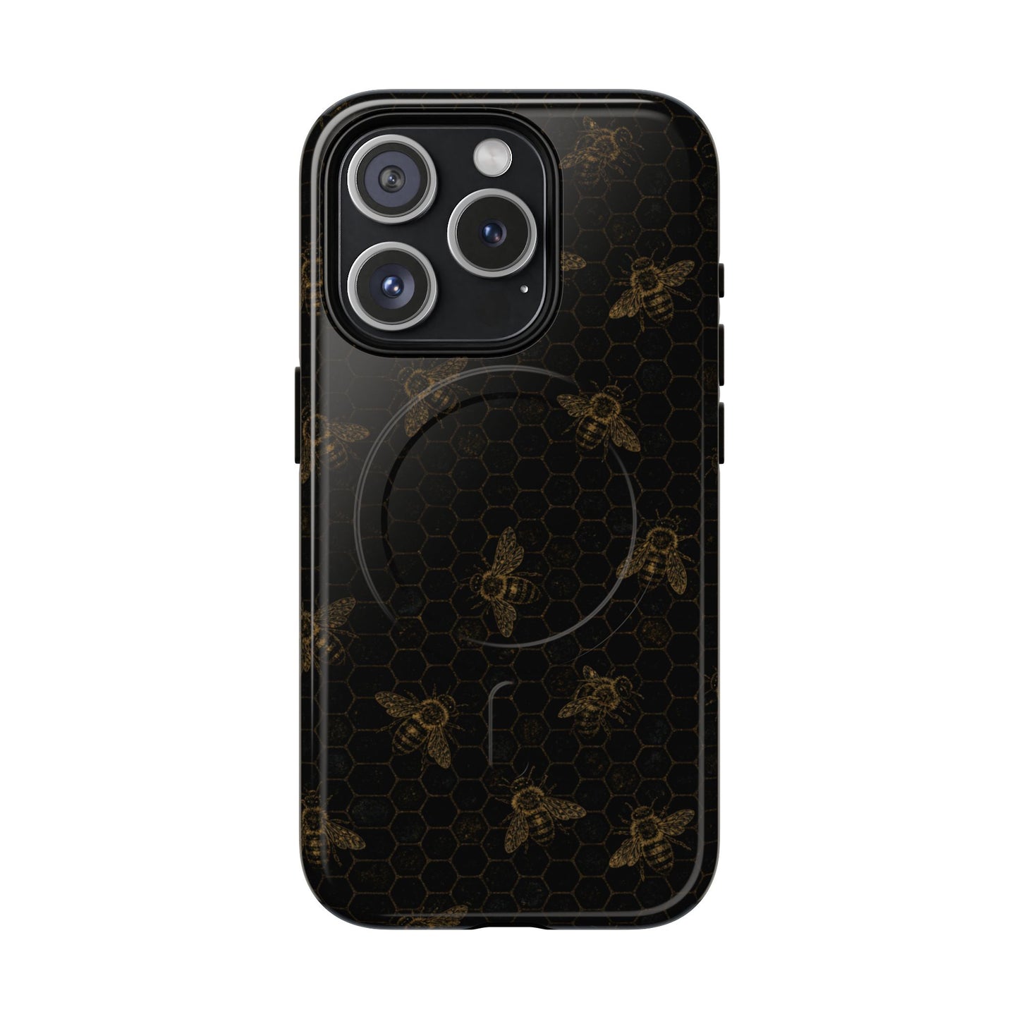 Dark Honeycomb Magnetic Case