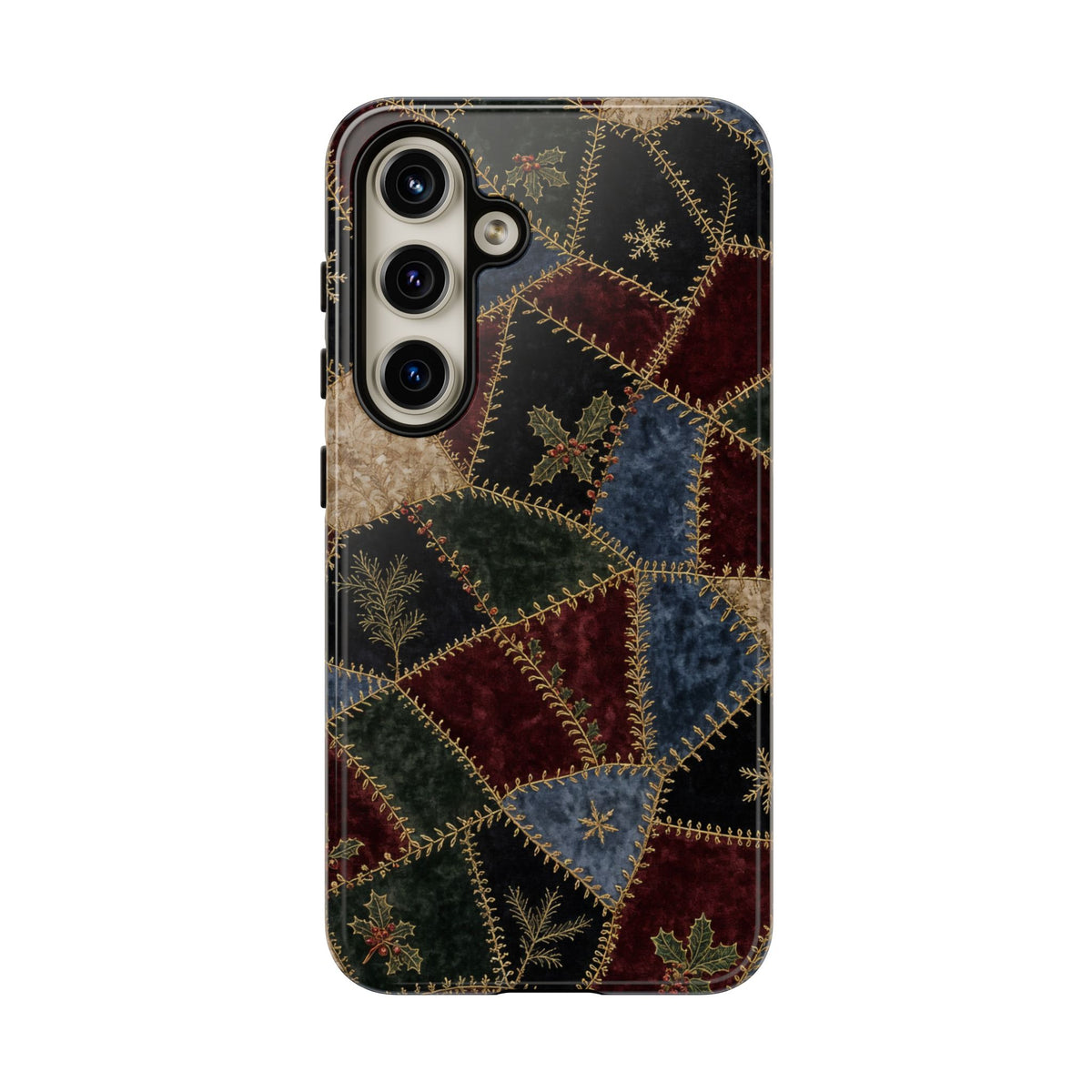 Winter Crazy Quilt Tough Case