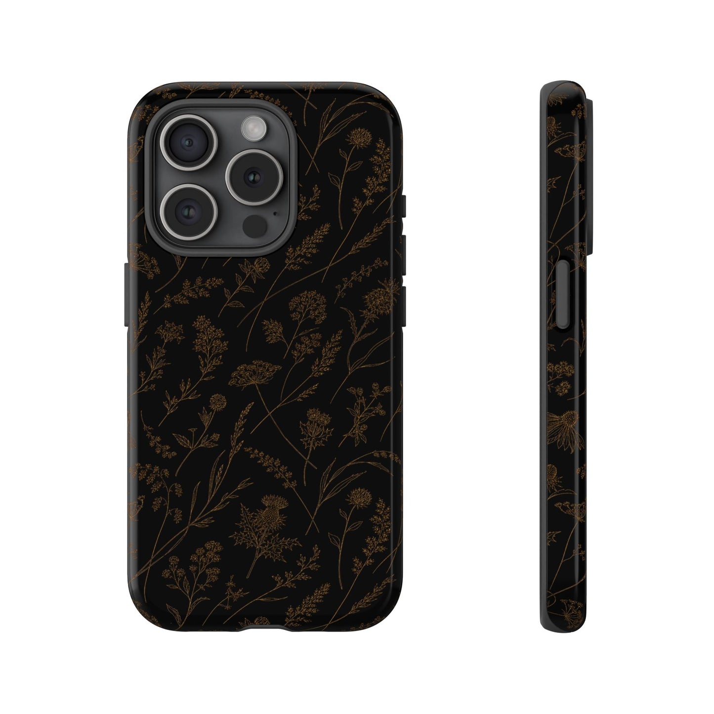 Gold Wildflowers Tough Case