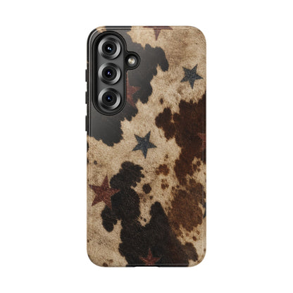 Stars And Cowhide Tough Case