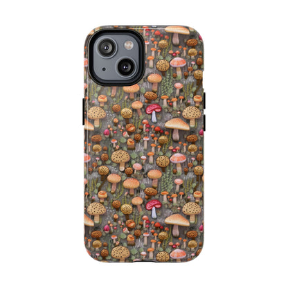 Pink Mushroom Magnetic Case