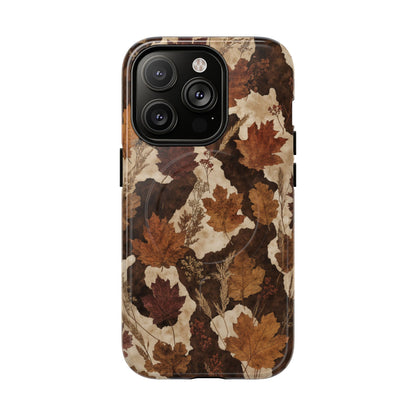 Autumn Cowhide Magnetic Case