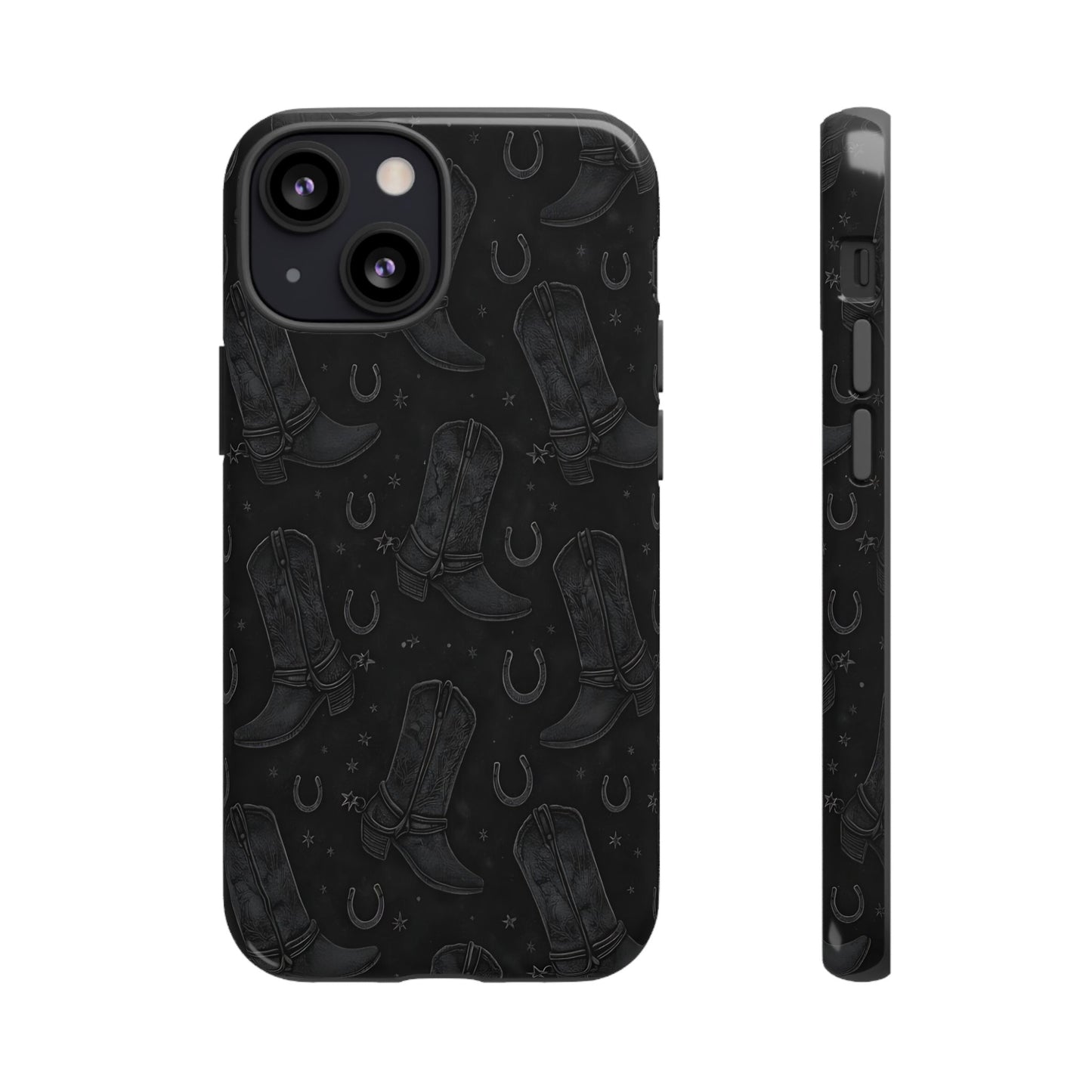 Western Noir Boots Tough Case