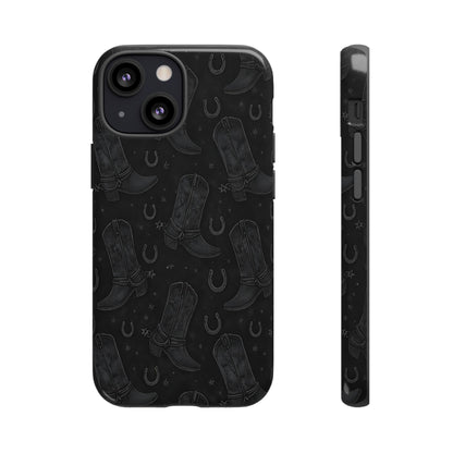 Western Noir Boots Tough Case