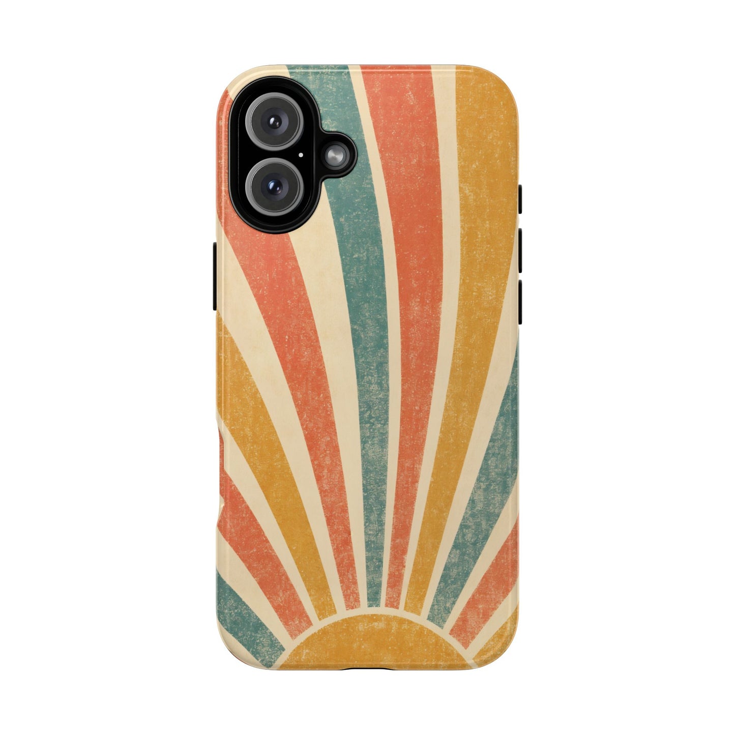 Retro Sun Rays Tough Case