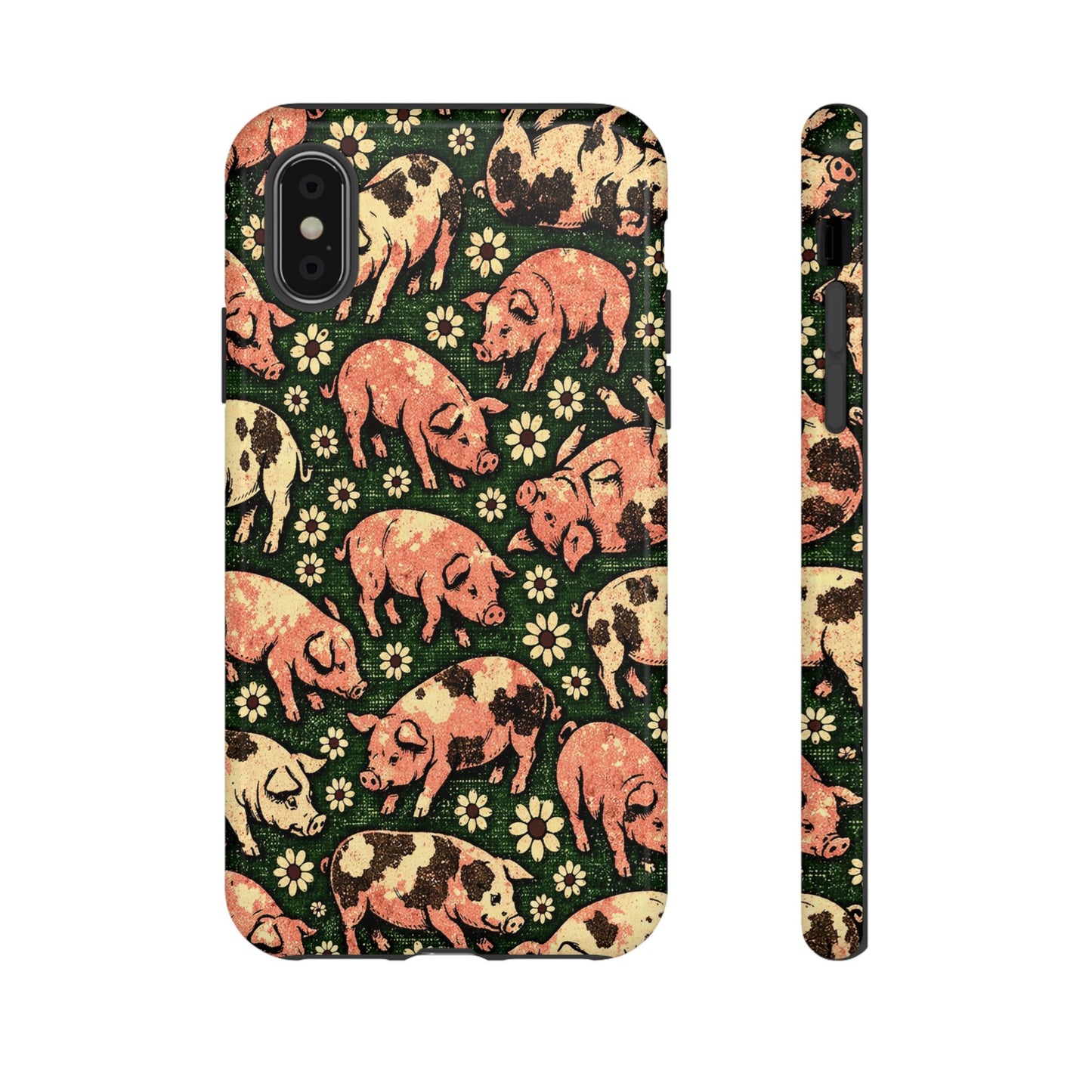 Retro Pigs Tough Case