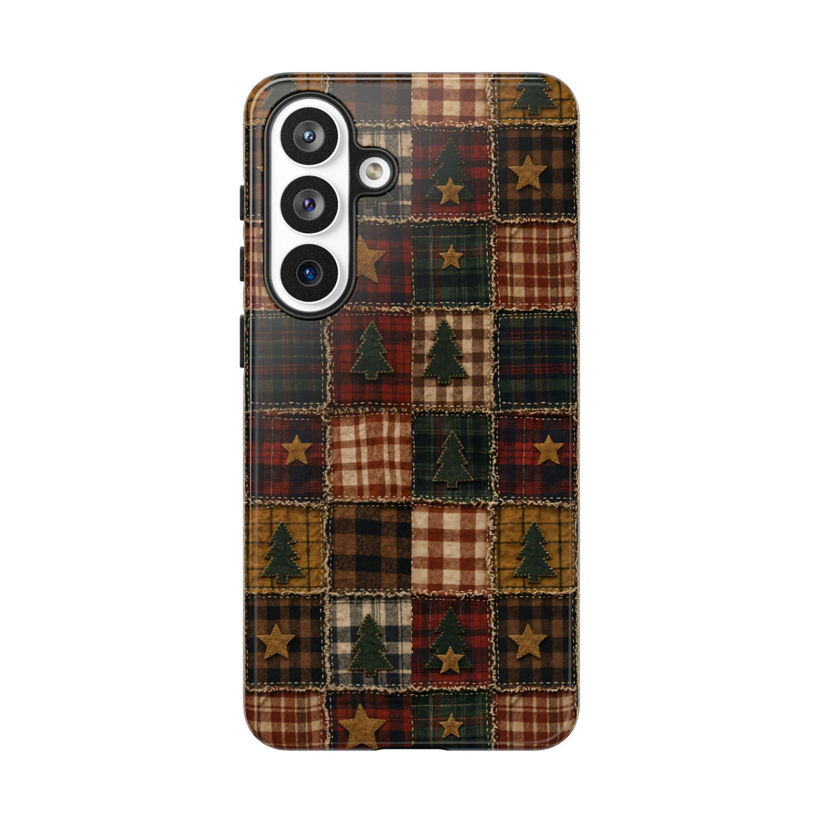 Christmas Rag Quilt Tough Case