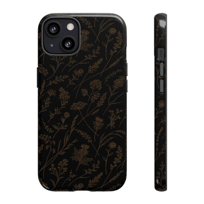 Gold Wildflowers Tough Case