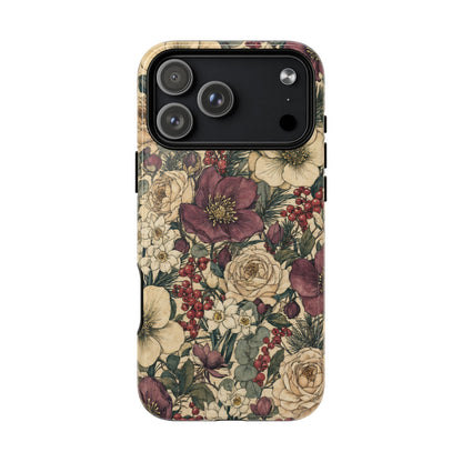 Winter Blooms Magnetic Case
