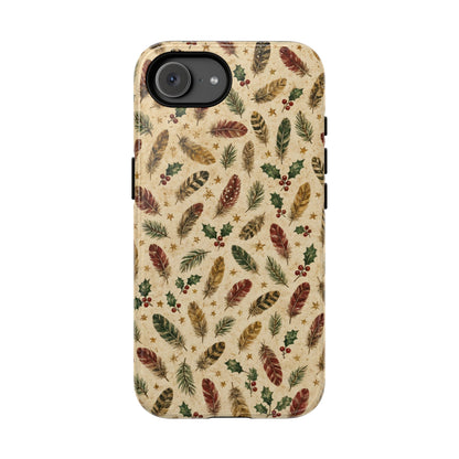 Christmas Feathers Tough Case