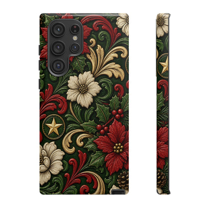 Tooled Christmas Stars Tough Case