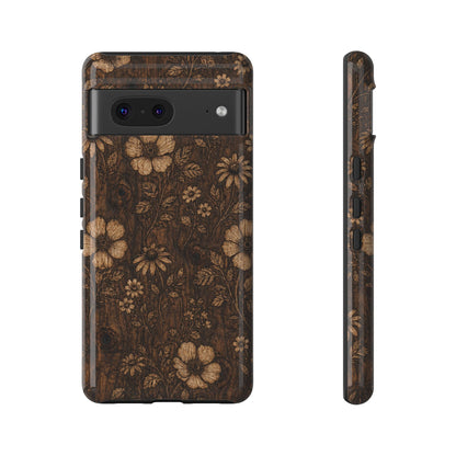 Floral Bark Tough Case