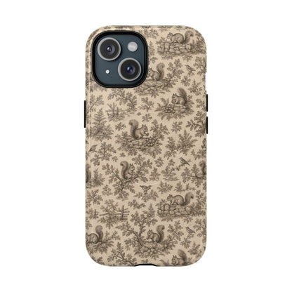 Squirrel Toile Magnetic Case