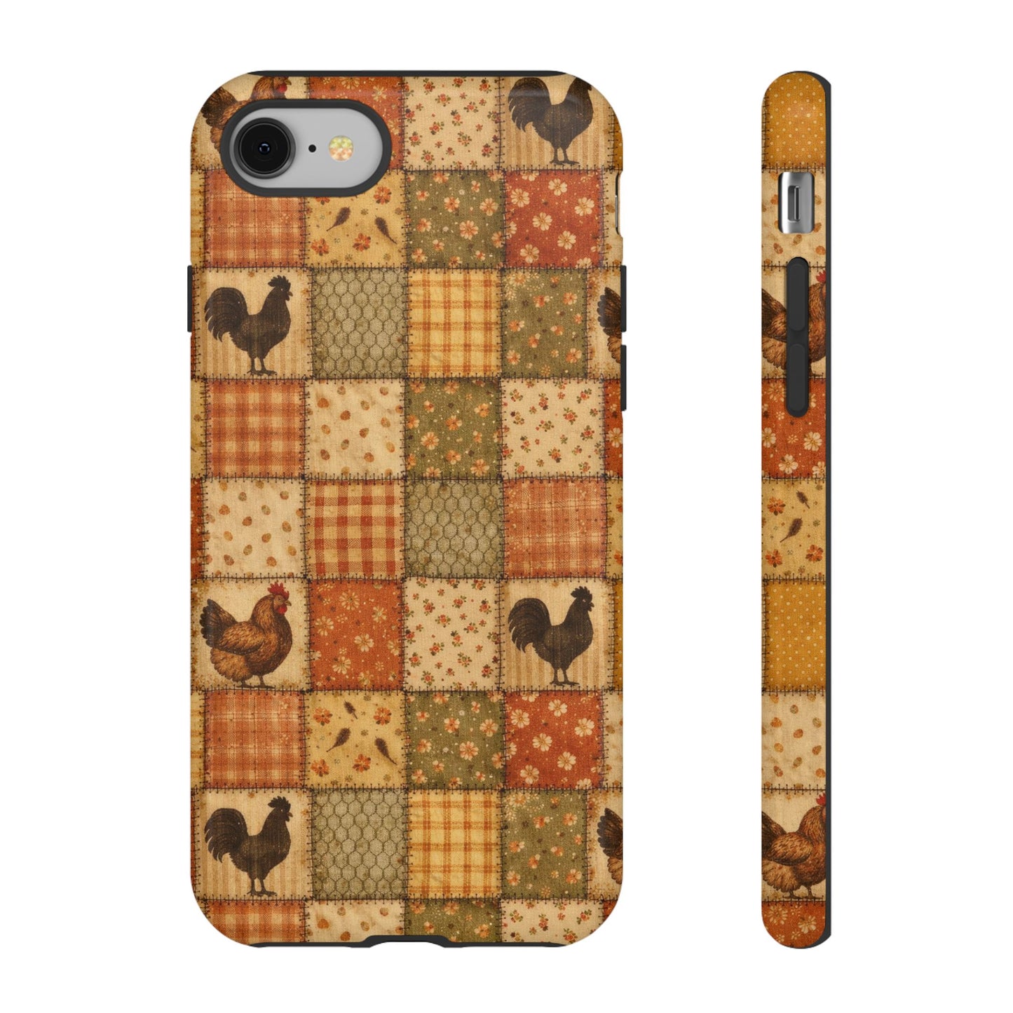 Chickens Patchwork Tough Case
