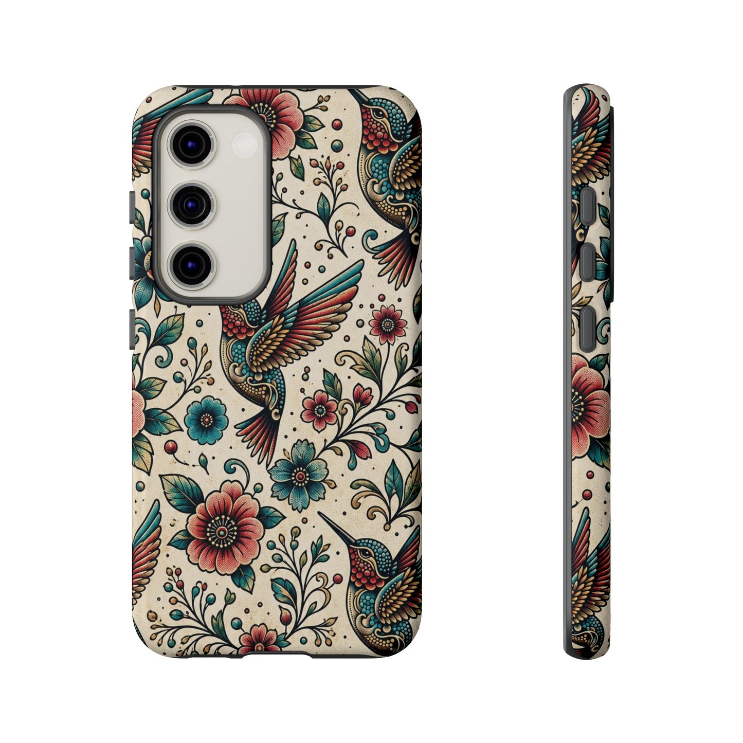 Retro Hummingbird Tough Case
