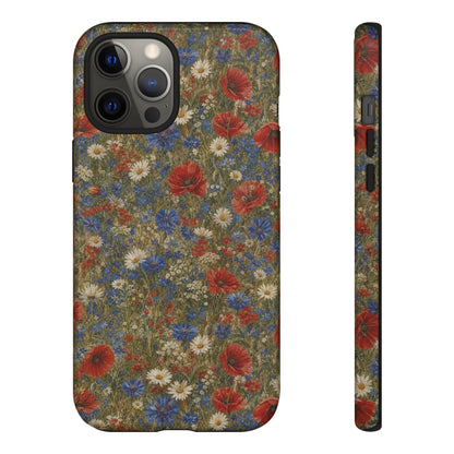 Patriotic Wildflowers Tough Case