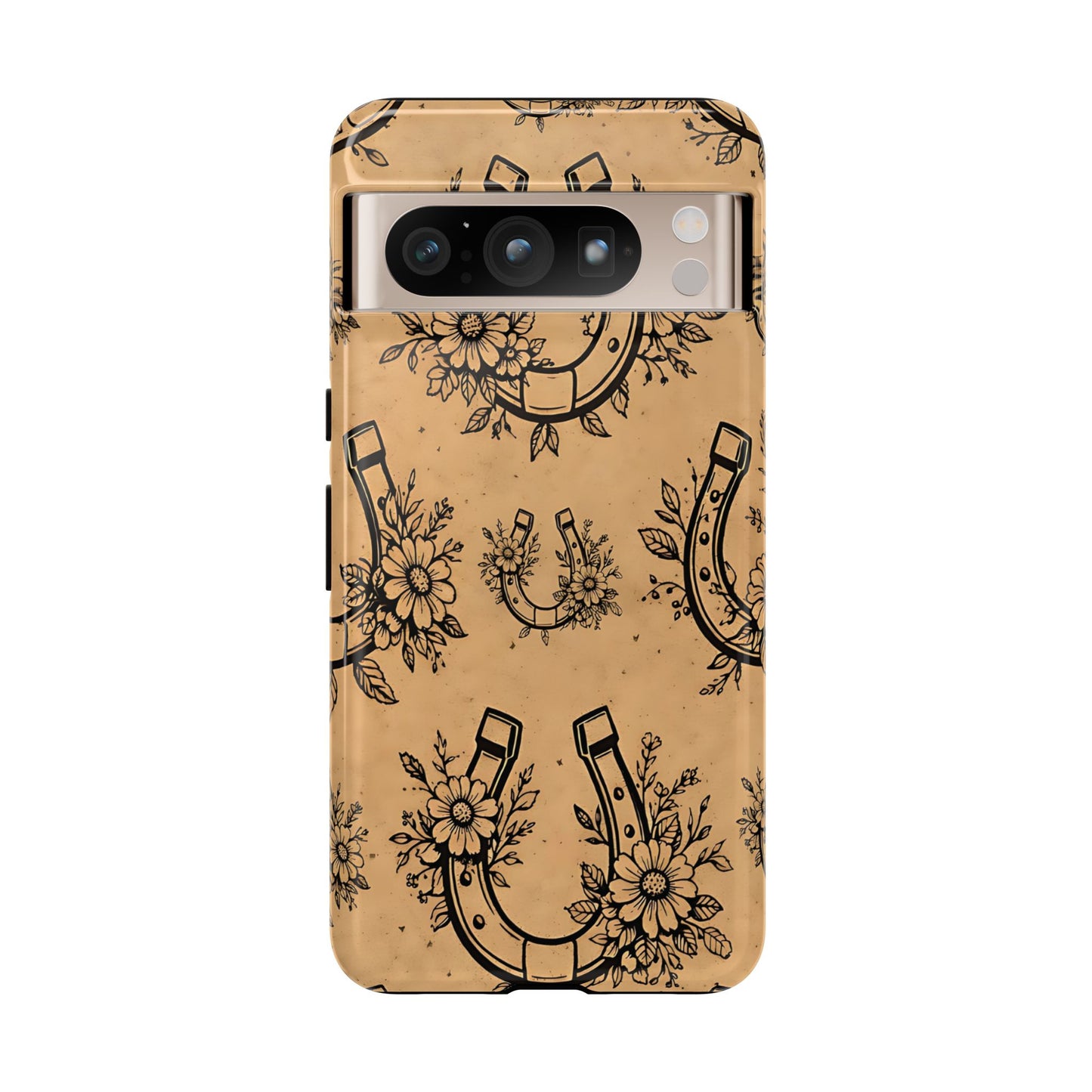 Floral Horseshoes Tough Case