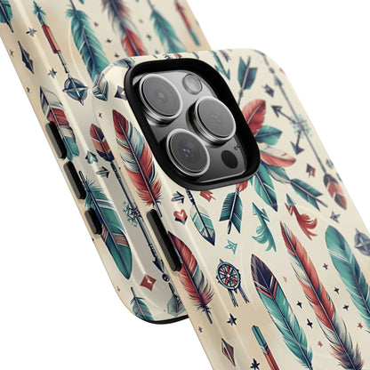 Americana Feathers Magnetic Case