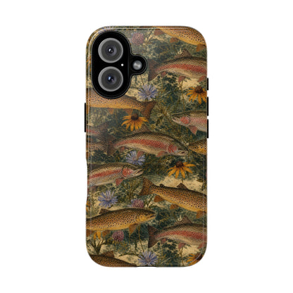 Floral Trout Tough Case