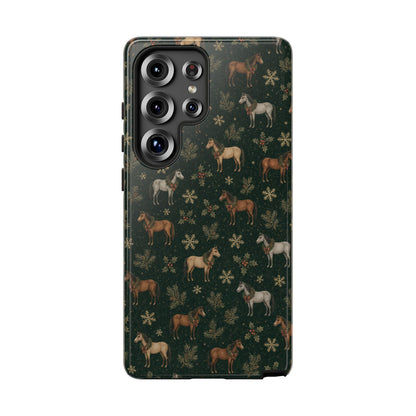Evergreen Horses Tough Case