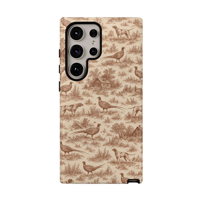 Pheasant Toile Tough Case