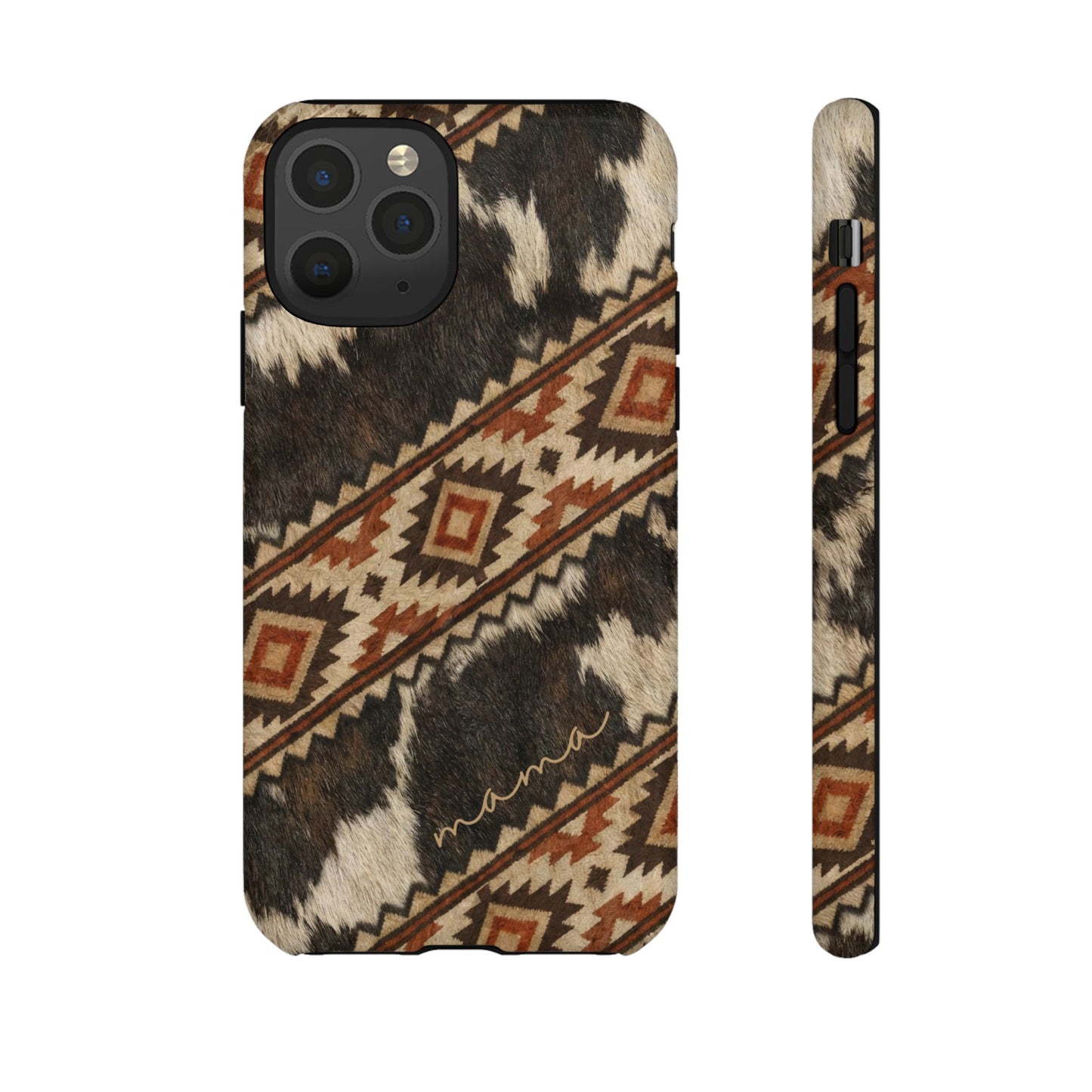 Cowhide Aztec Mama Tough Case