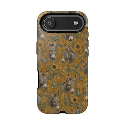 Donkey Sunflower Tough Case