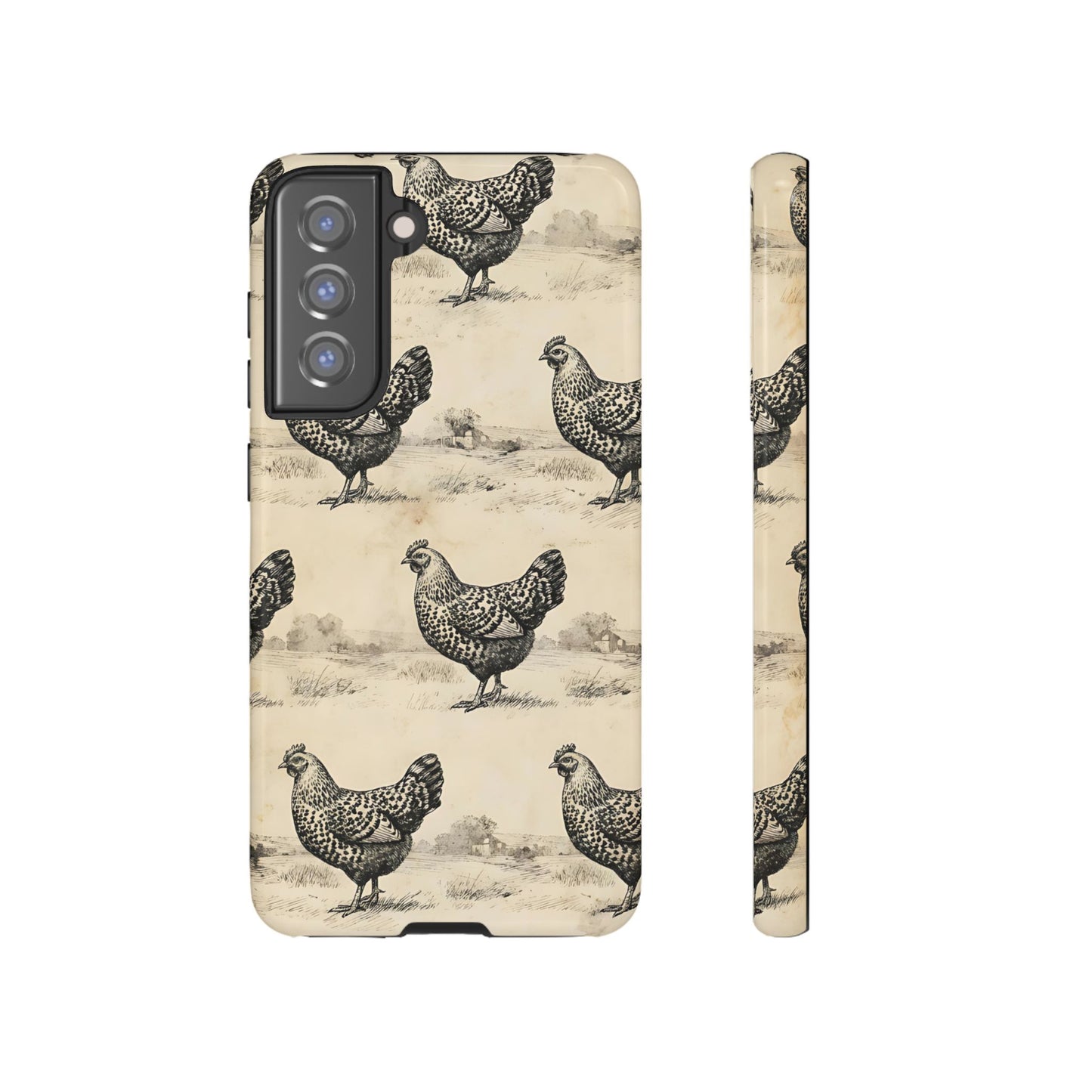 Vintage Chickens Tough Case