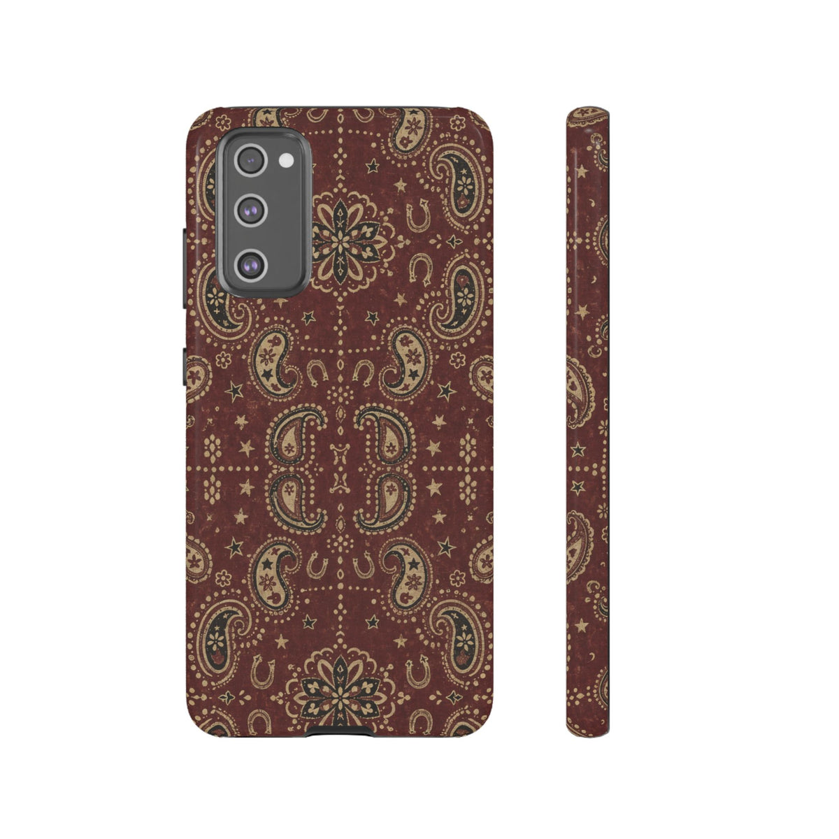 Burgundy Bandana Tough Case