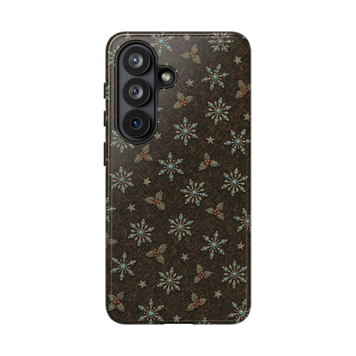 Squash Blossom Snowflakes Tough Case