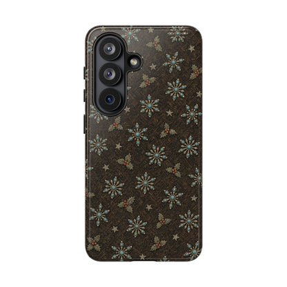 Squash Blossom Snowflakes Tough Case