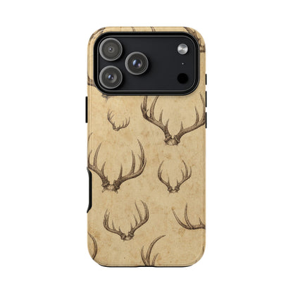 Vintage Antlers Tough Case