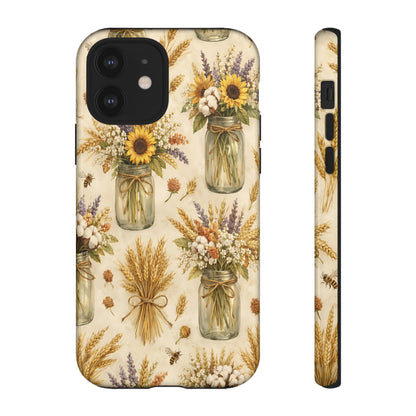 Wheat + Mason Jars Tough Case