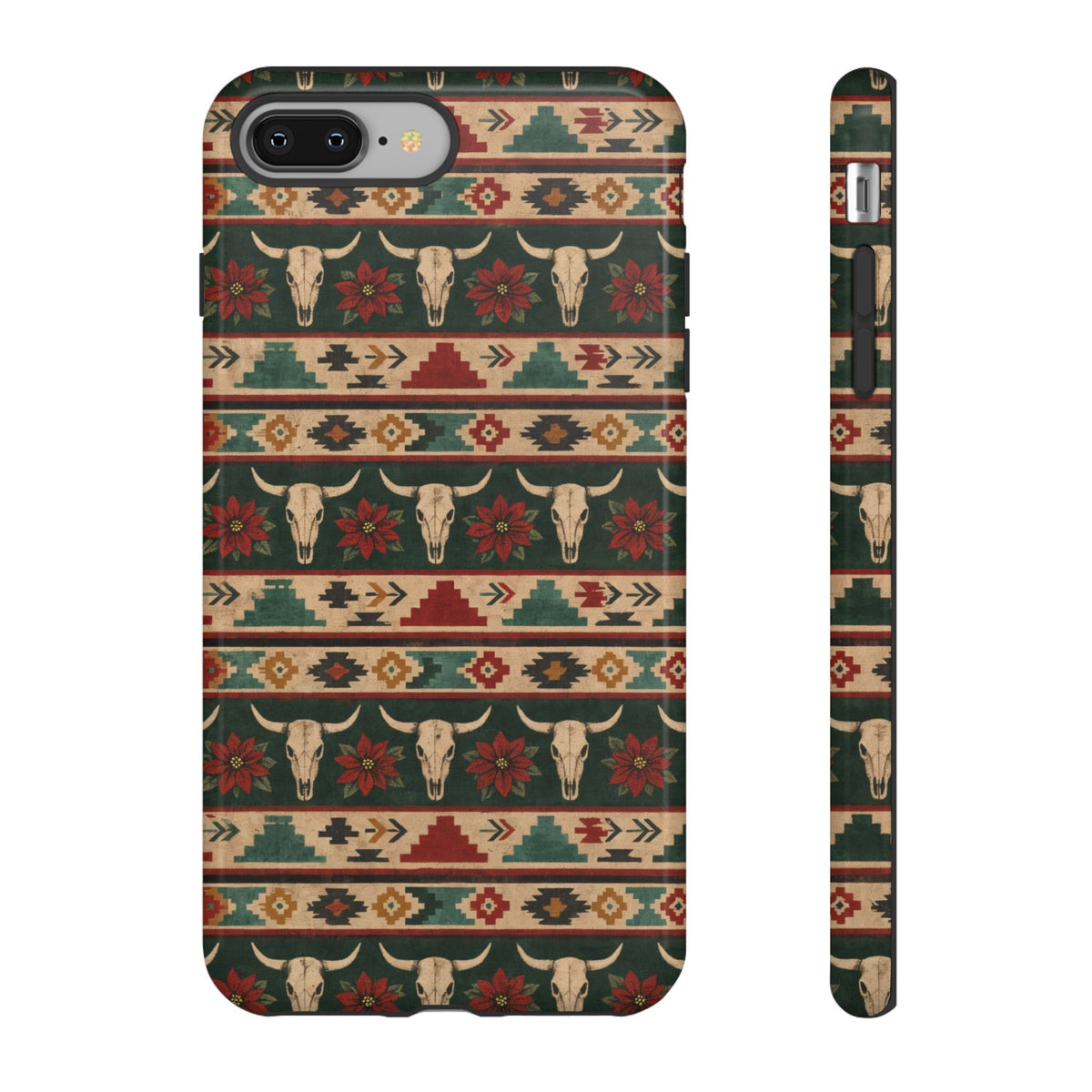 Skull Blanket Stripe Tough Case