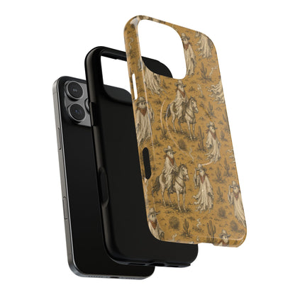 Ghost Cowboy Toile Magnetic Case
