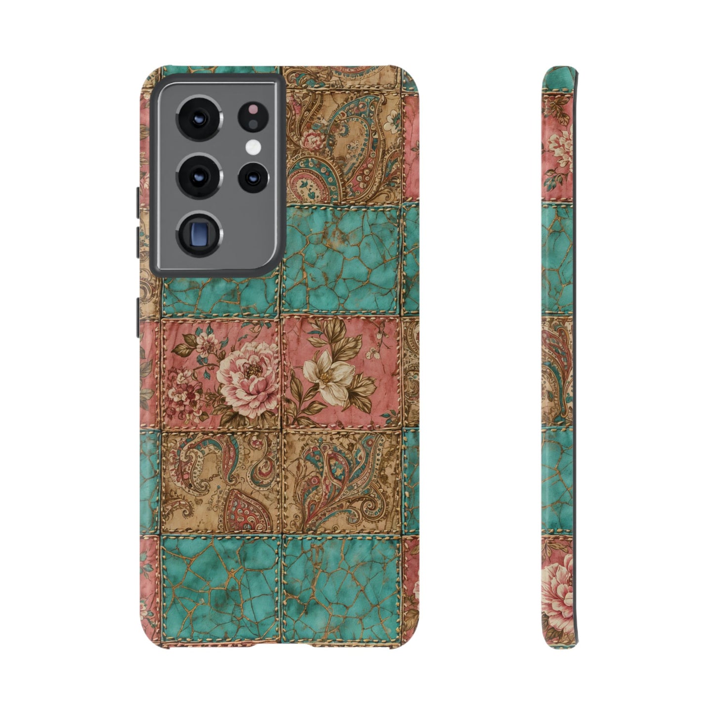 Turquoise Paisley Tough Case
