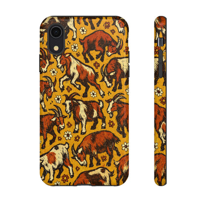 Retro Goats Tough Case