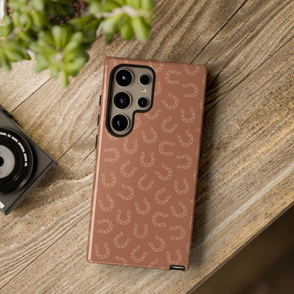 Rust Horseshoe Phone Case