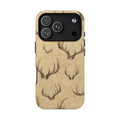 Vintage Antlers Magnetic Case