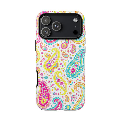 Neon Paisley Tough Case