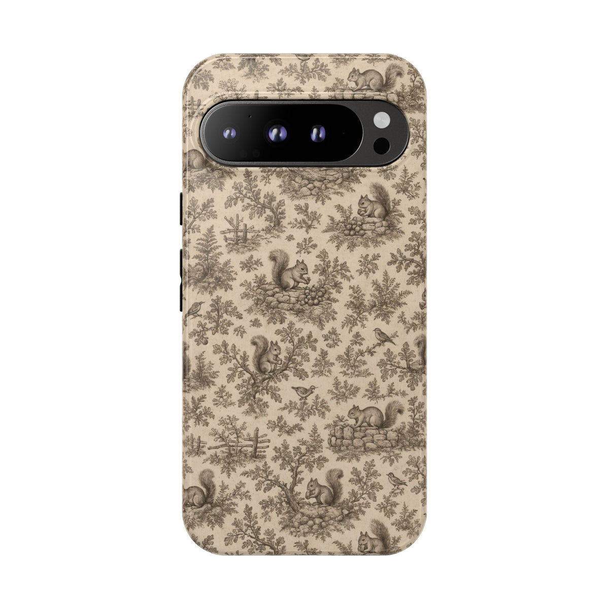 Squirrel Toile Tough Case