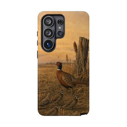 Pheasant Sunset Tough Case