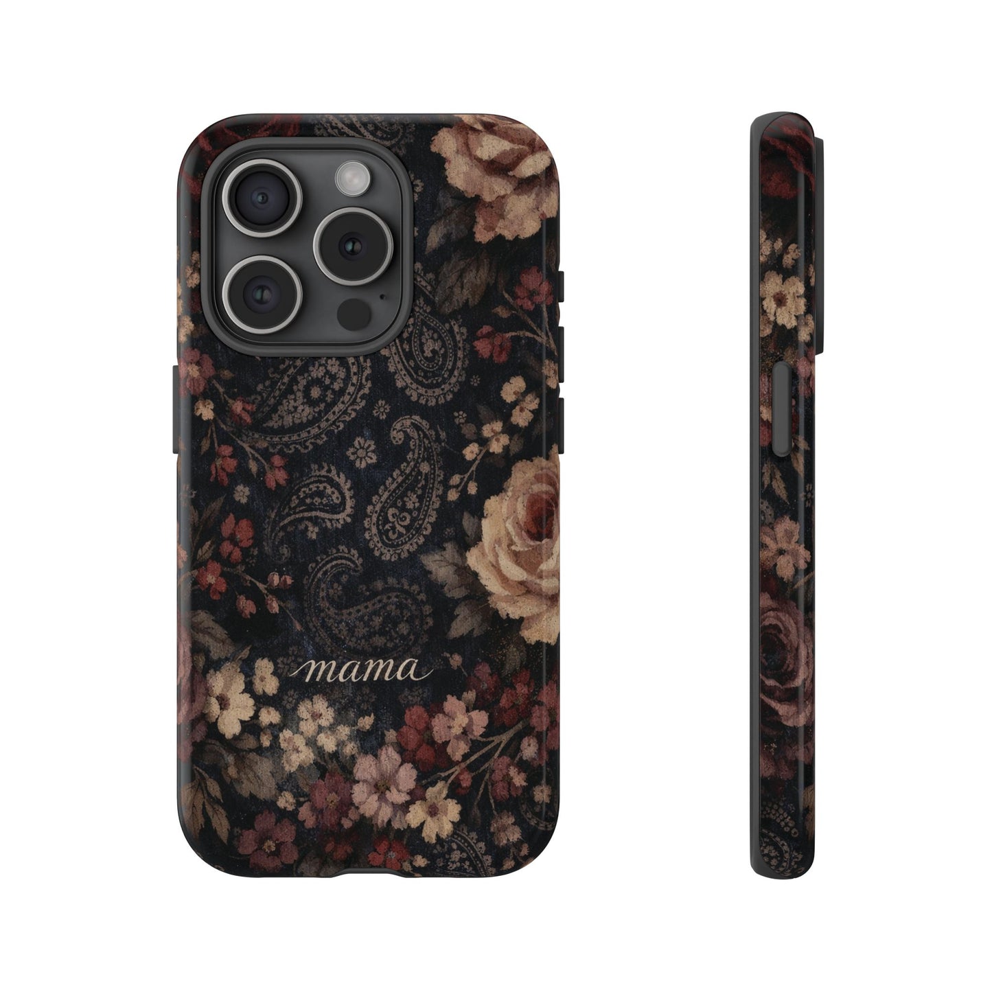 Paisley Floral Mama Tough Case