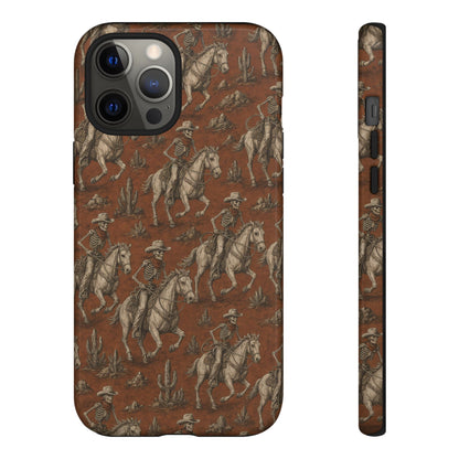 Skeleton Cowboy Ride Tough Case