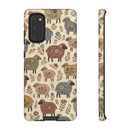 Folk Sheep Tough Case
