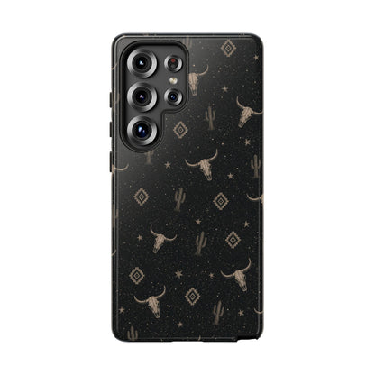 Midnight Longhorn Tough Case