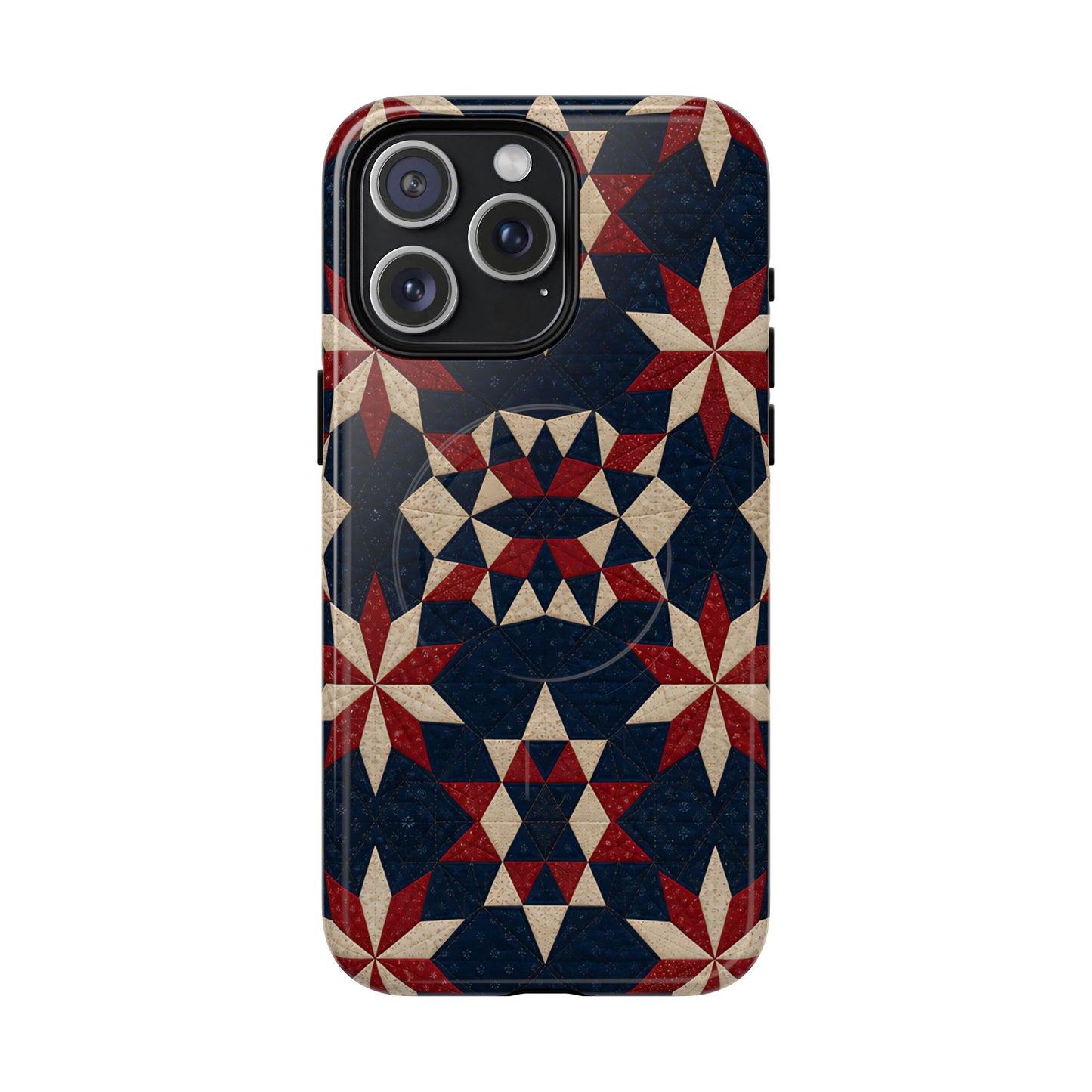 Patriotic Quilt Magnetic Case
