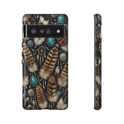 Southwest Feather Tough Case